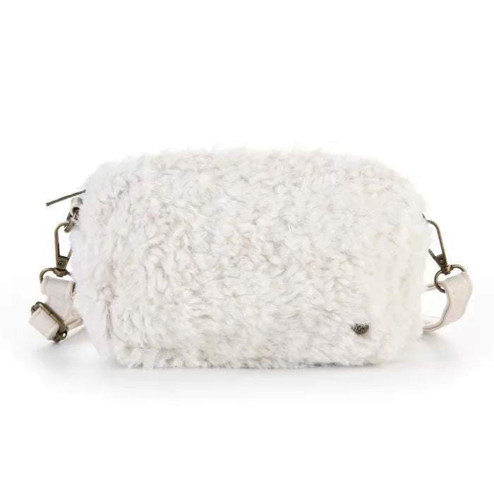 Mini Teddy Bag White